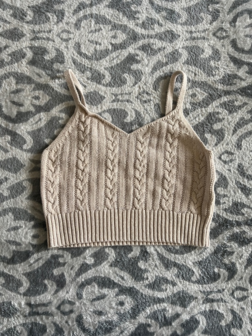 American Eagle Cable Knit Bralette